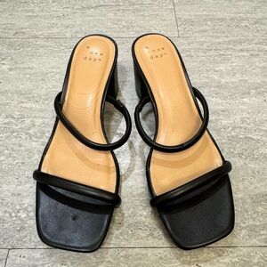 A New Day Black Women's short heels